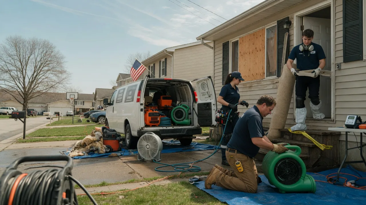 Water Damage Restoration in Saint Meinrad, IN near me